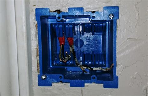 convert single outdoor electrical box to double|1 gang electrical box conversion.